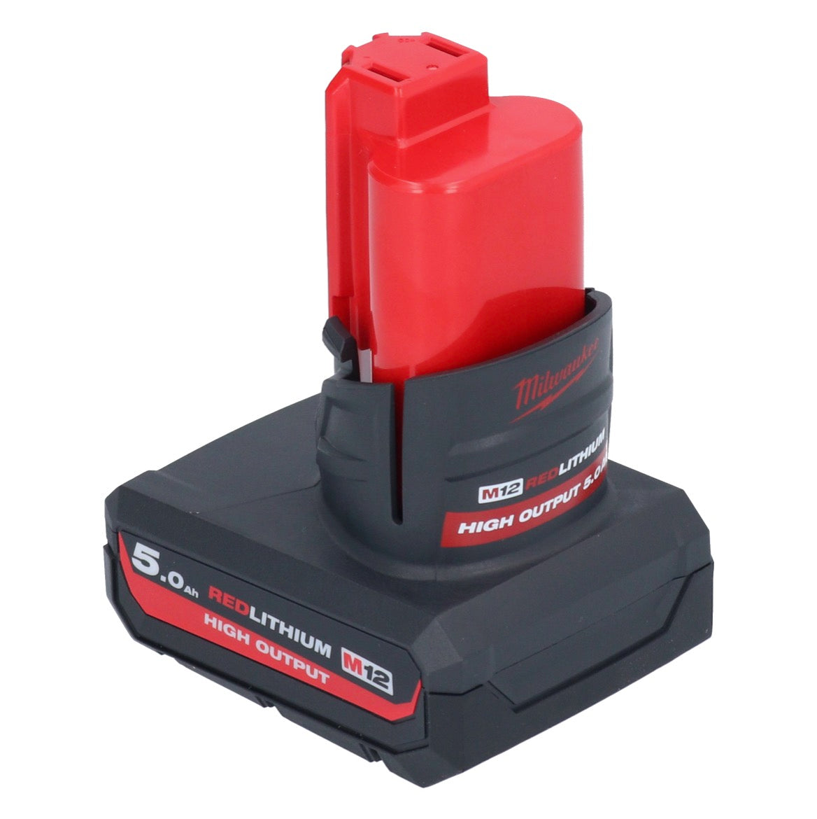 Milwaukee Akku Set 2x M12 HB5 High Output 12 V 5,0 Ah / 5000 mAh Li-Ion Akku ( 2x 4932480165 ) - Toolbrothers