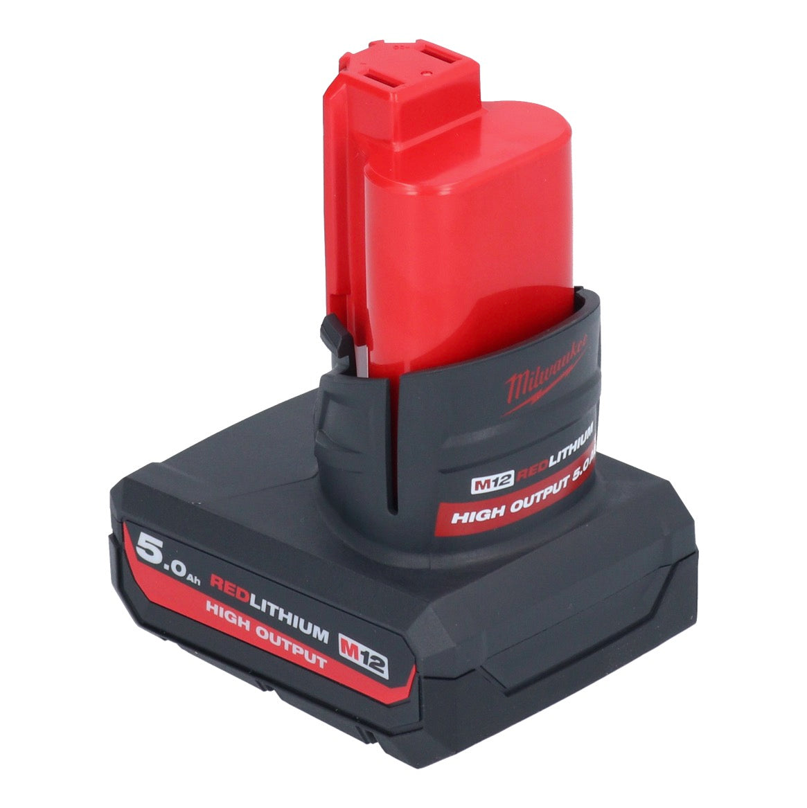 Milwaukee Akku Set 4x M12 HB5 High Output 12 V 5,0 Ah / 5000 mAh Li-Ion Akku ( 4x 4932480165 ) - Toolbrothers