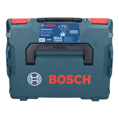 Clé à chocs rotative sans fil Bosch GDS 18V-1050 HC 18 V 1050 Nm BITURBO brushless + 1x batterie ProCORE 8,0 Ah + L-Boxx - sans chargeur