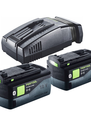 Festool HKC 55 5,0 EBI-Plus-SCA Akku Handkreissäge 18 V 160 mm Brushless ( 577678 ) + 2x Akku 5,0 Ah + Ladegerät + Systainer - Toolbrothers