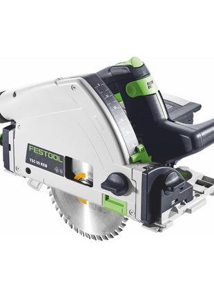 Festool TSC 55 KEB-Basic Akku Tauchsäge 18 V / 36 V ( 2x 18 V ) 160 mm Brushless + 2x Akku 5,0 Ah + Systainer - ohne Ladegerät - Toolbrothers