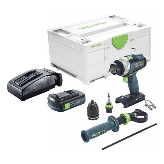 Festool TPC 18/4 I-Basic Akku Schlagbohrschrauber 18 V 75 Nm Brushless + 1x Akku 3,0 Ah + Ladegerät + Systainer - Toolbrothers