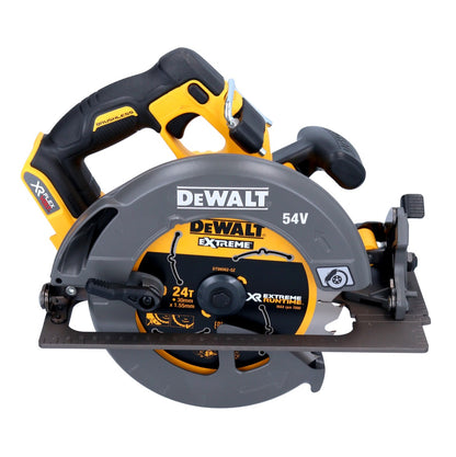 Scie circulaire manuelle à batterie DeWalt DCS 575 T1 54 V FlexVolt 190 mm sans balais + 1 batterie 6,0 Ah + chargeur