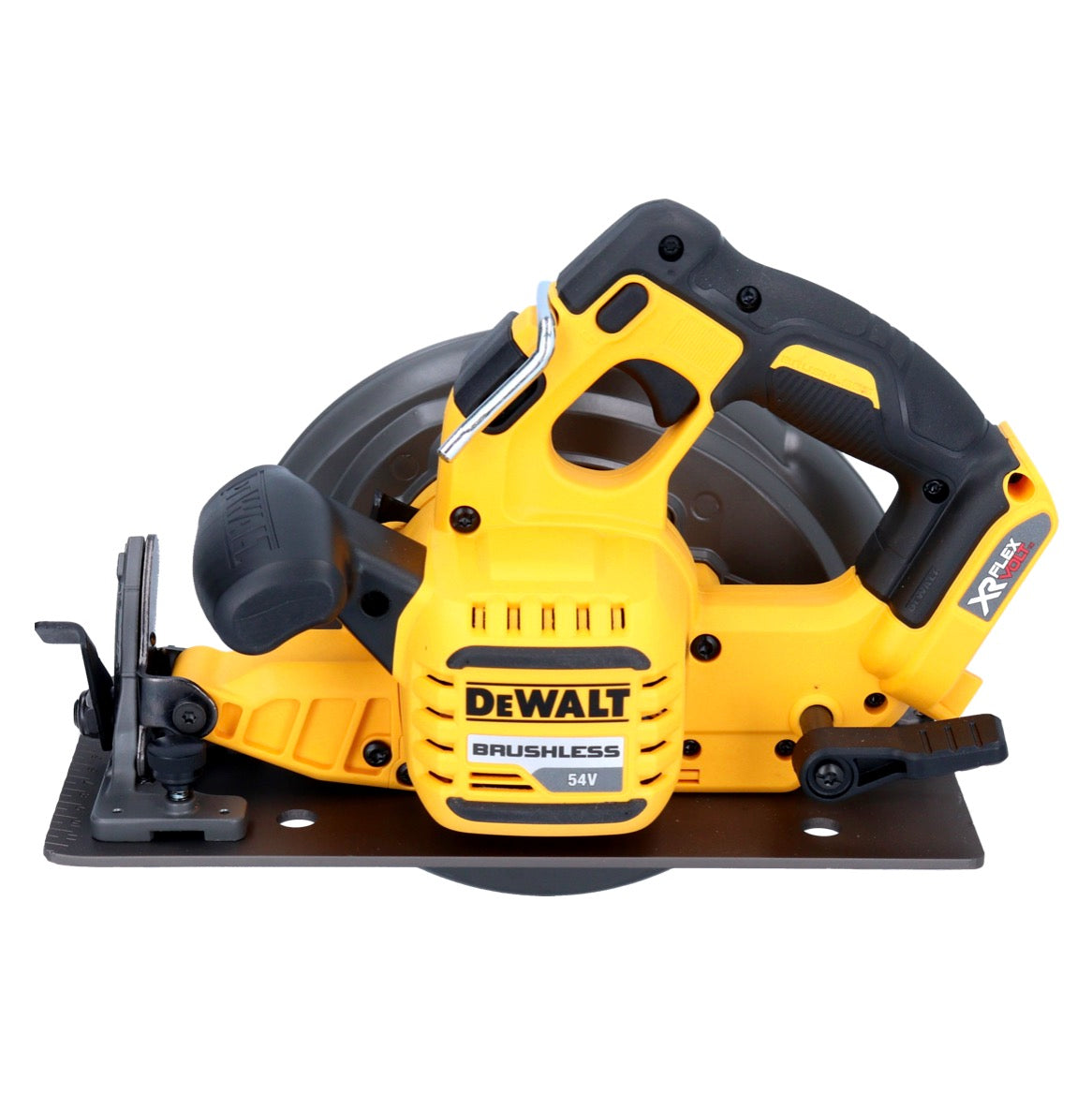 DeWalt DCS 575 T1 Akku Handkreissäge 54 V FlexVolt 190 mm Brushless + 1x Akku 6,0 Ah + Ladegerät