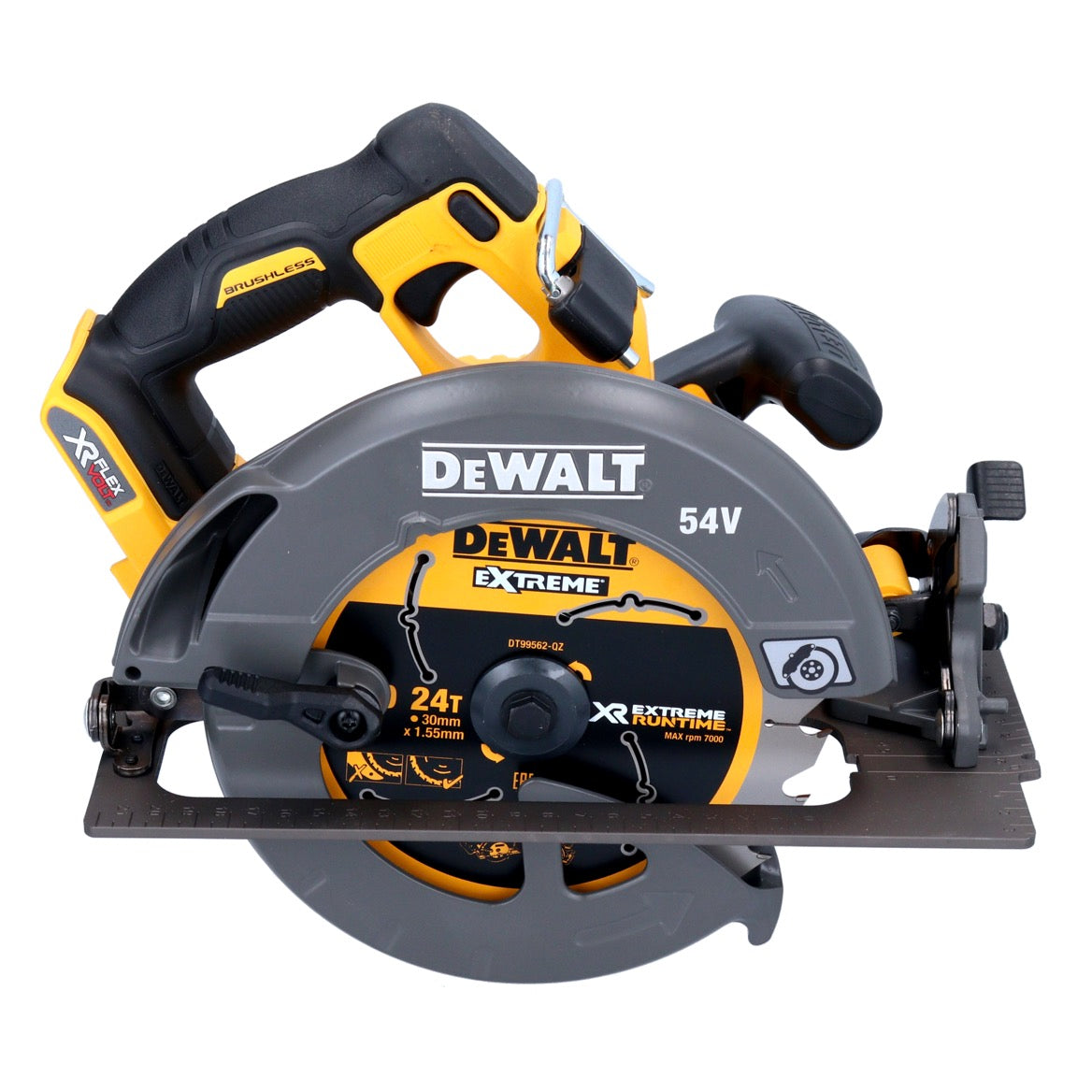 Scie circulaire sans fil DeWalt DCS 575 N 54 V FlexVolt 190 mm sans balais + 1x batterie 9,0 Ah - sans chargeur