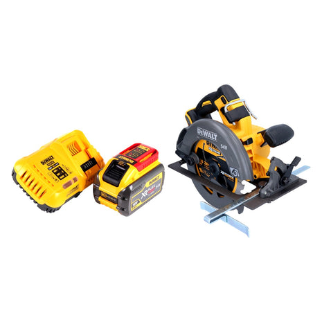 DeWalt DCS 575 X1 Akku Handkreissäge 54 V FlexVolt 190 mm Brushless + 1x Akku 9,0 Ah + Ladegerät