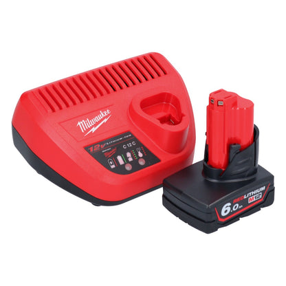 Milwaukee M12 SI-601 Akku Lötkolben 12 V 400 °C + 1x Akku 6,0 Ah + Ladegerät - Toolbrothers