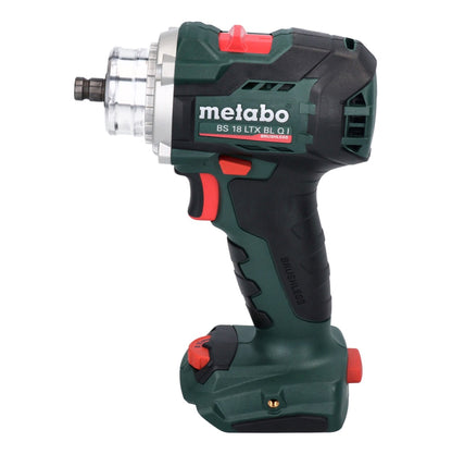 Metabo BS 18 LTX BL QI perceuse-visseuse sans fil 18 V 130 Nm sans balais + embout dynamométrique PowerX3 + métaBOX - sans batterie, sans chargeur