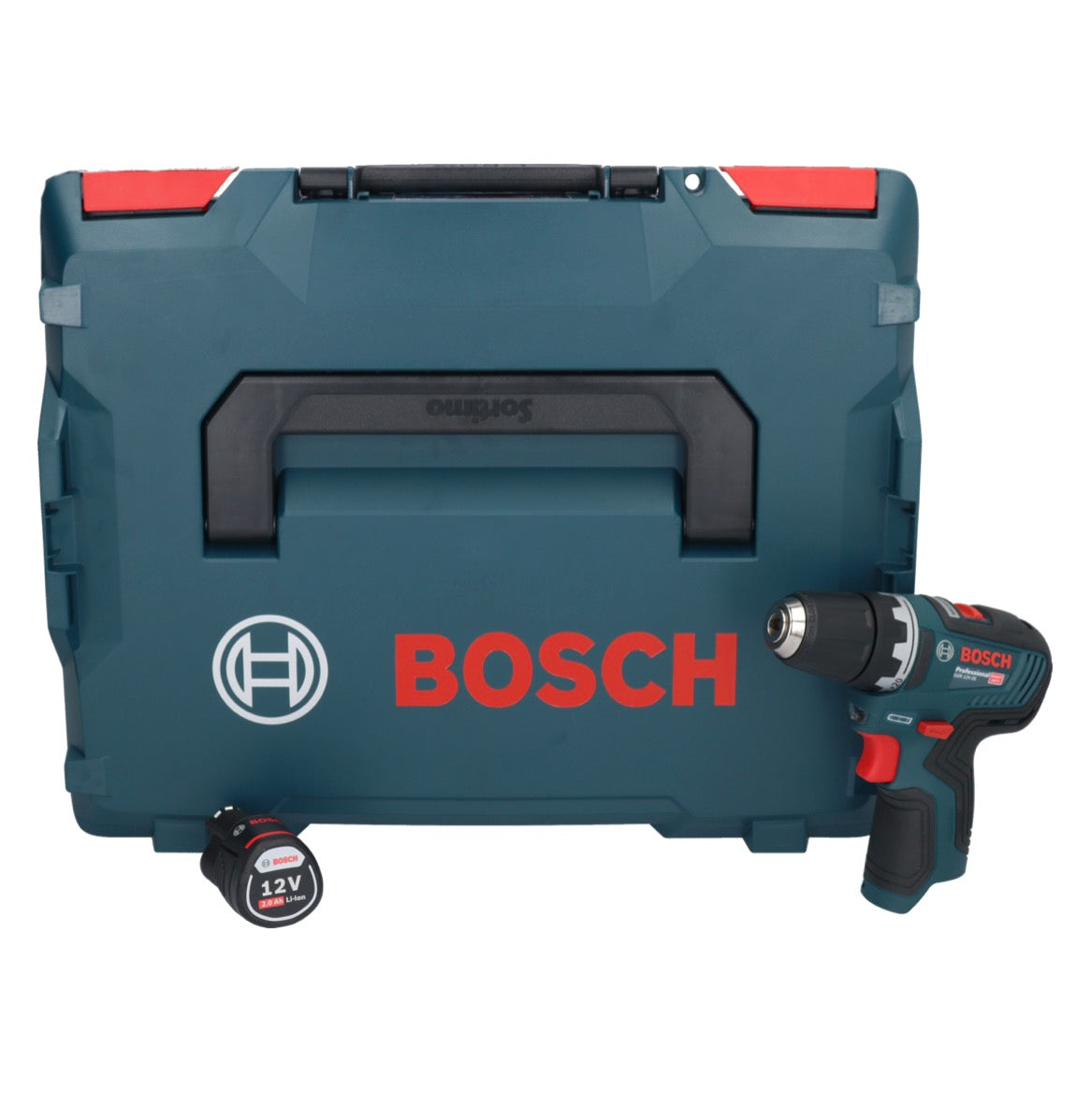 Bosch GSR 12V-35 Professional Akku Bohrschrauber 12 V 35 Nm Brushless + 1x Akku 2,0 Ah + L-Boxx - ohne Ladegerät - Toolbrothers