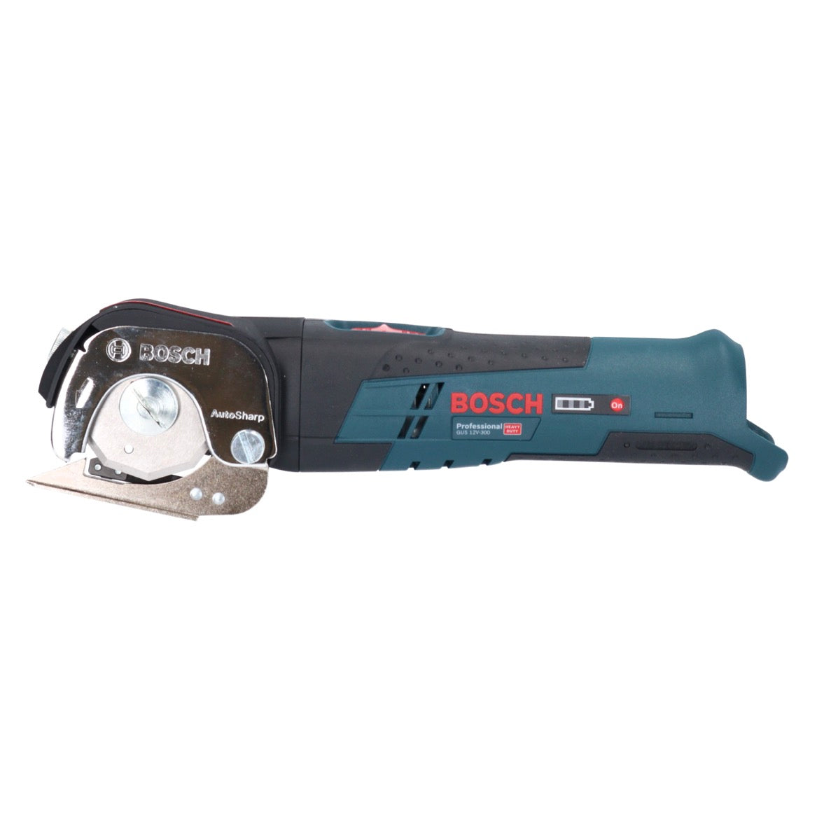 Bosch GUS 12V-300 Professional ciseaux universels à batterie 12 V + 1x batterie 2,0 Ah + L-Boxx - sans chargeur