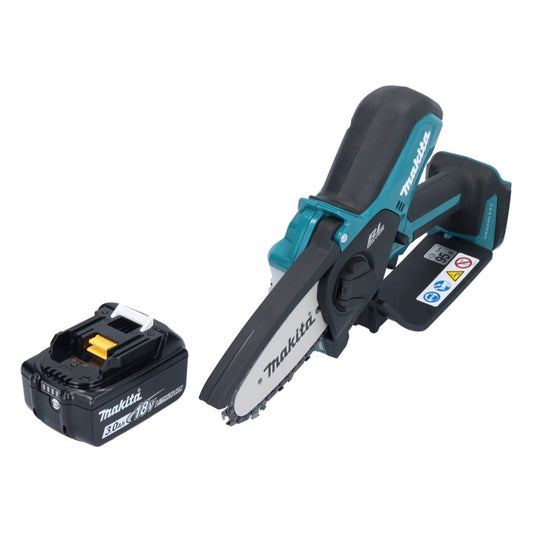 Makita DUC 101 F1 Akku Astsäge 18 V 10 cm Brushless + 1x Akku 3,0 Ah - ohne Ladegerät