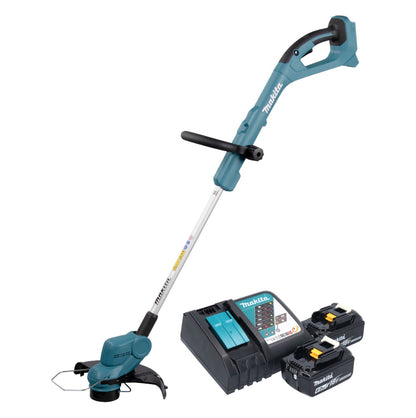 Makita DUR 193 RG Akku Rasentrimmer 18 V 260 mm + 2x Akku 6,0 Ah + Ladegerät - Toolbrothers