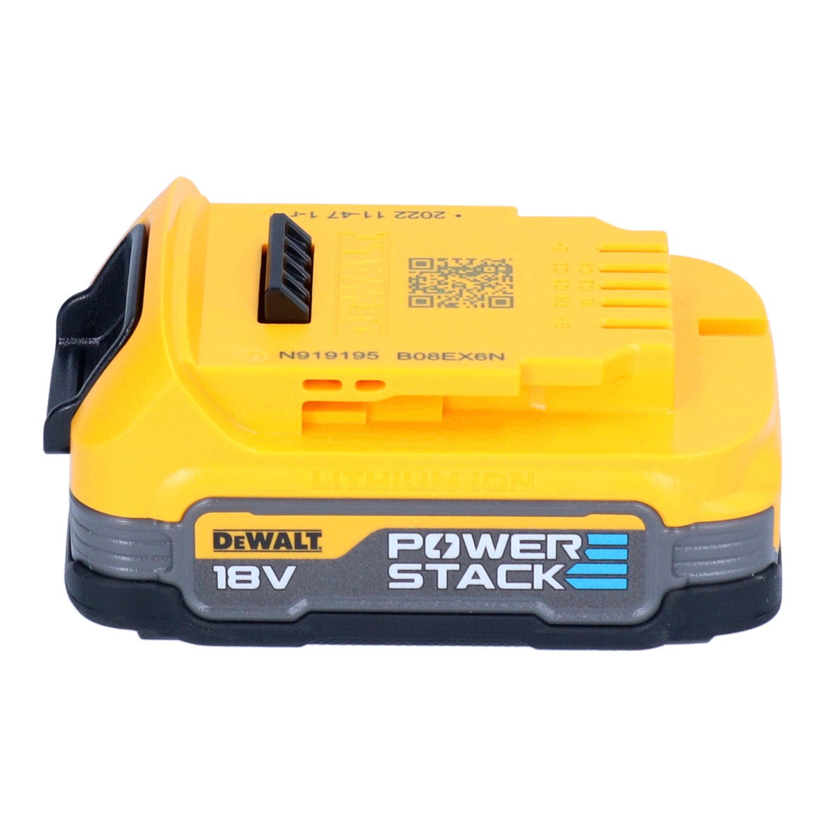 DeWalt DCBP 034 Powerstack Akku 18 V 1,7 Ah / 1700 mAh XR Li-Ion - mit Ladestandanzeige - Toolbrothers