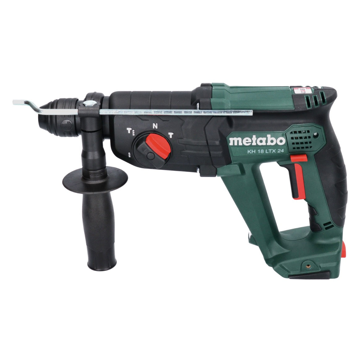 Metabo KH 18 LTX 24 Akku Kombihammer 18 V 2,1 J SDS plus + 10 tlg. Bohrer und Meißel Set + metaBOX - ohne Akku, ohne Ladegerät - Toolbrothers