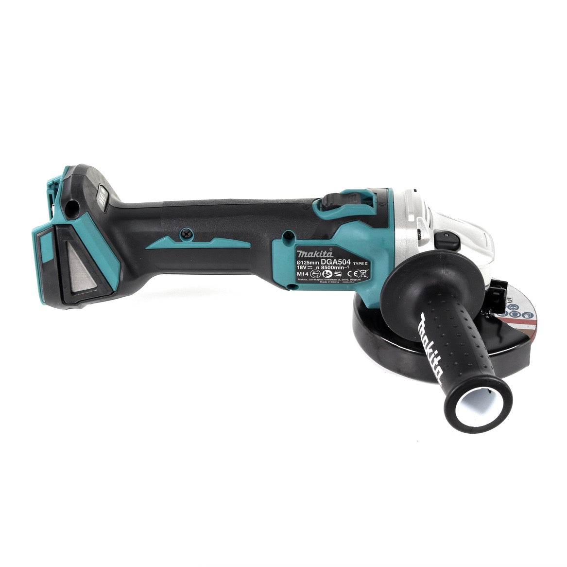 Makita DGA 504 Z Akku Winkelschleifer 18V 125mm Brushless Solo - ohne Akku, ohne Ladegerät - Toolbrothers