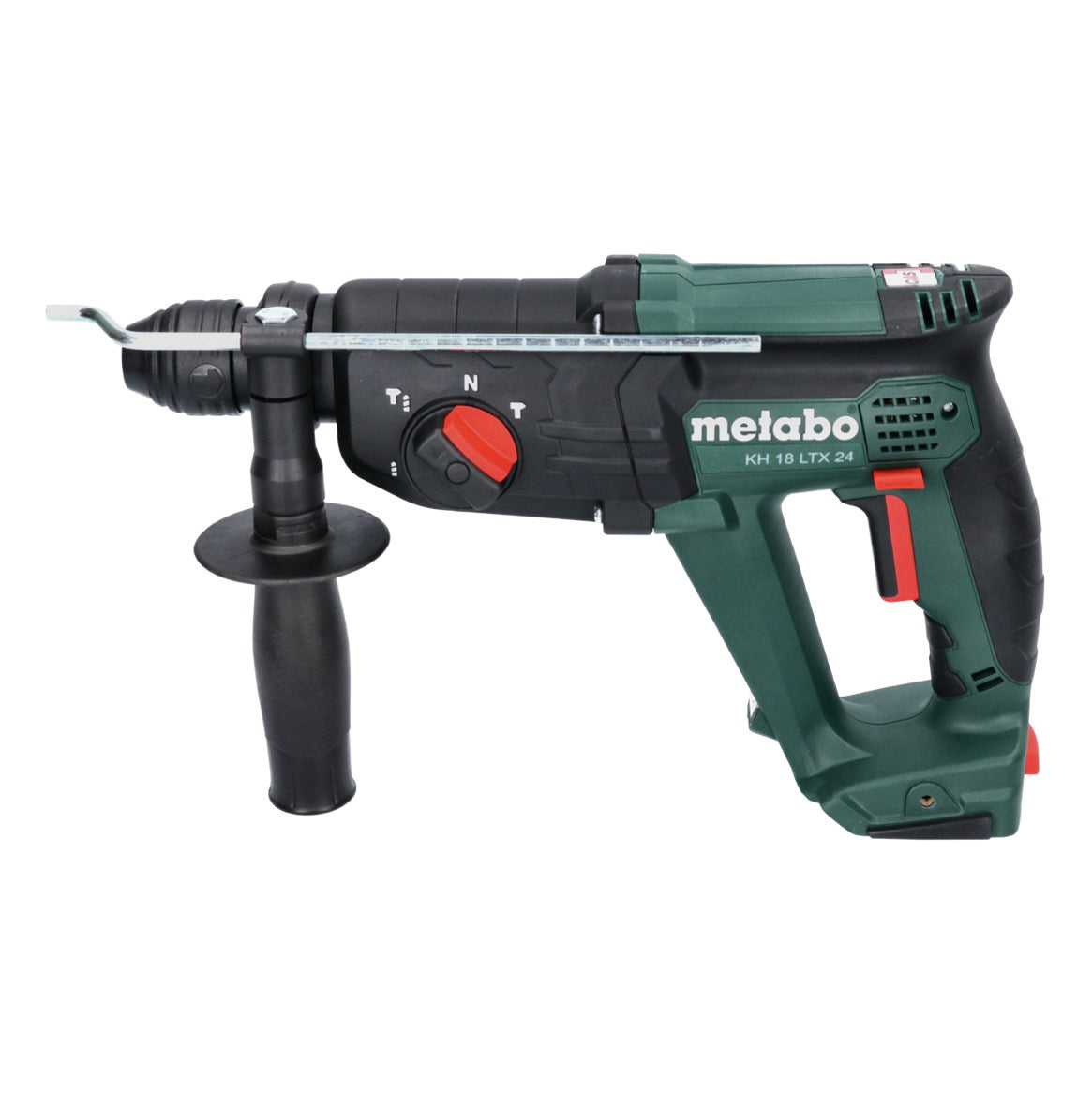 Metabo KH 18 LTX 24 Akku Kombihammer 18 V 2,1 J SDS plus + 1x Akku 4,0 Ah + 10 tlg. Bohrer und Meißel Set + metaBOX - ohne Ladegerät - Toolbrothers