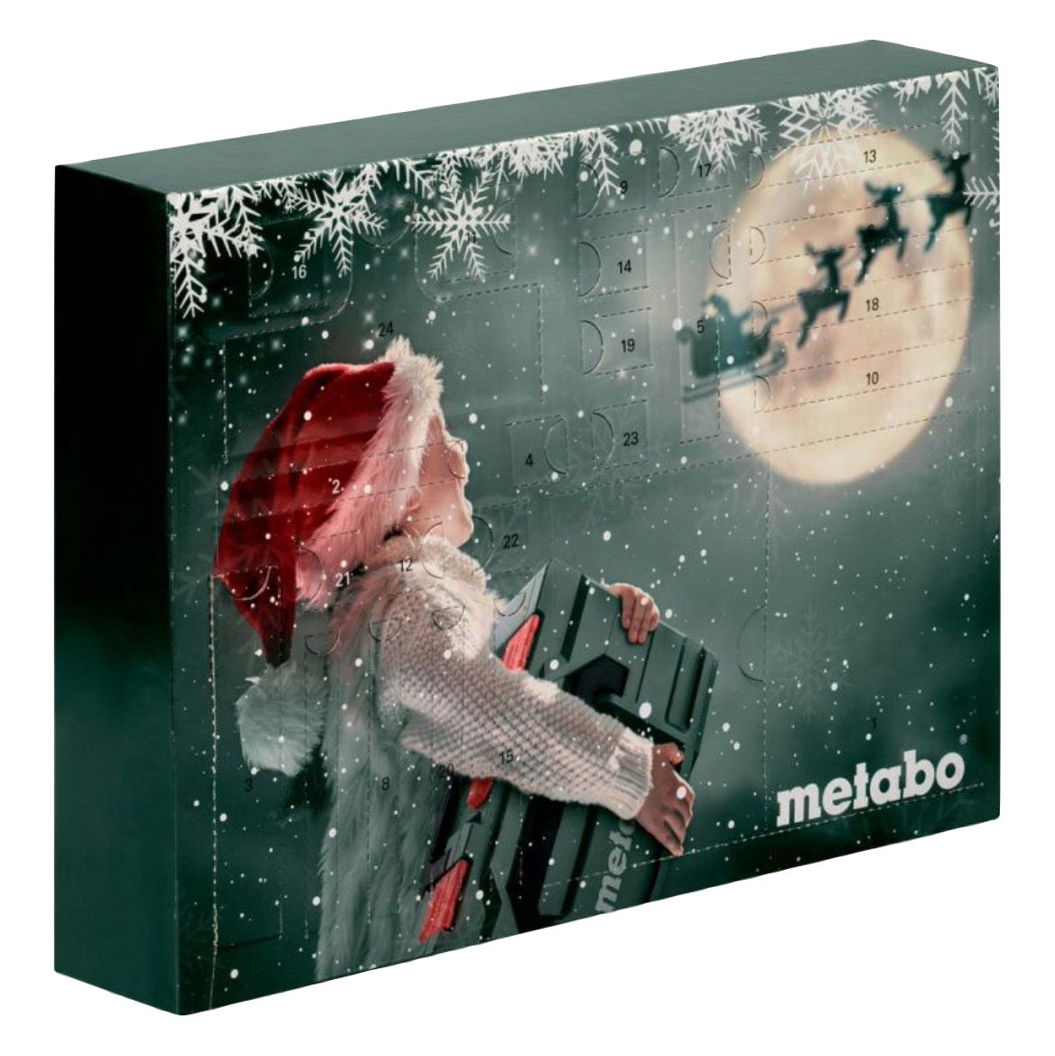 Calendrier de l'Avent Metabo avec jeu d'outils 31 pièces (626694000) embouts/douilles/cliquet