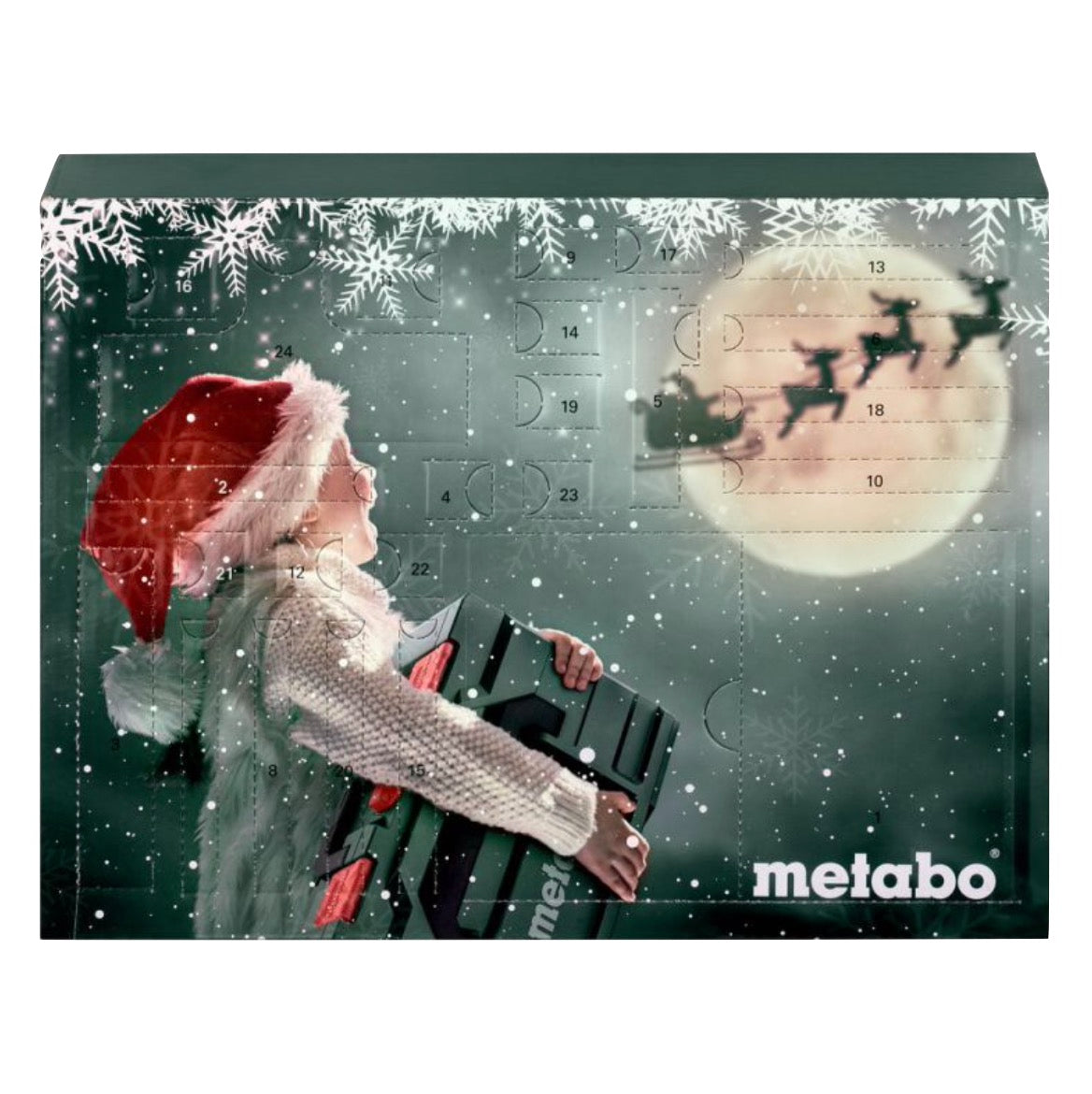 Calendrier de l'Avent Metabo avec jeu d'outils 31 pièces (626694000) embouts/douilles/cliquet