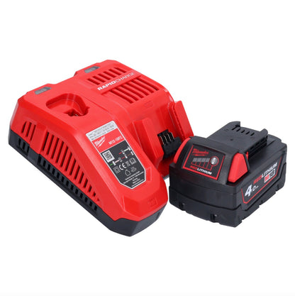 Meuleuse d'angle sur batterie Milwaukee M18 FSAG115X-401X 18 V 115 mm sans balais + 1x batterie 4,0 Ah + chargeur