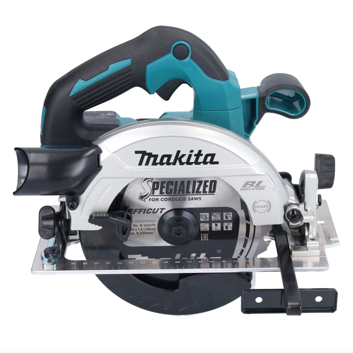 Makita DHS 661 M1 Akku Handkreissäge 18 V 165 mm Brushless + 1x Akku 4,0 Ah - ohne Ladegerät - Toolbrothers