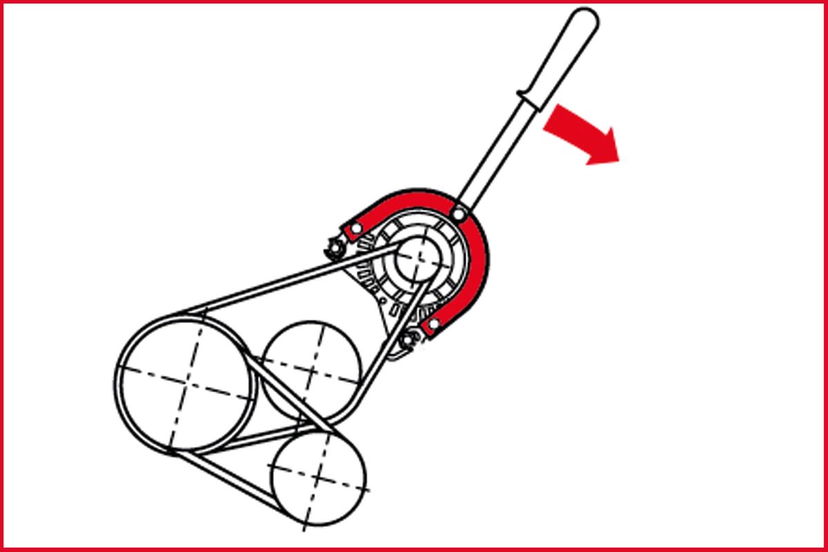 KS TOOLS 1/2" Lichtmaschinen-Spannschlüssel ( 150.3037 ) - Toolbrothers