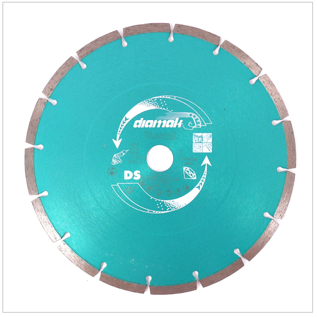 Makita GA 9020 S 2000 W 230 mm Winkelschleifer Softstart mit 1 x DIAMAK Diamantscheibe P-44155 - Toolbrothers