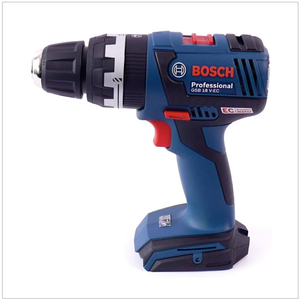 Bosch GSB 18 V-EC Professional 18 V Li-Ion Akku Schlagbohrschrauber - Solo (nur das Gerät) - Toolbrothers