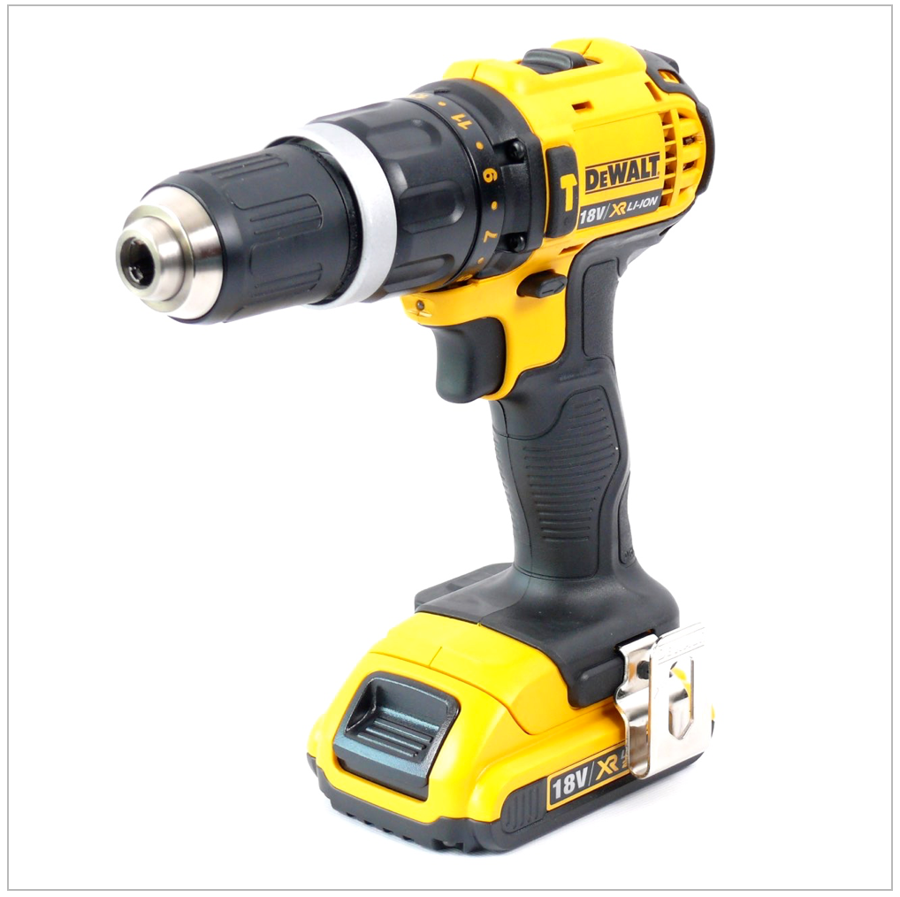 DeWalt DCD 785 D1 Akku Schlagbohrschrauber 18V 60Nm + 1x Akku 2,0Ah + Ladegerät im Koffer - Toolbrothers