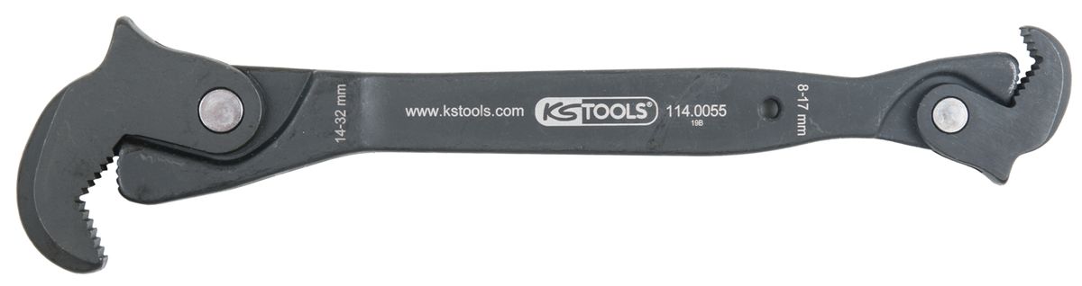 KS TOOLS Einhand-Multifunktions-Schlüssel, 8-17/14-32mm ( 114.0055 ) - Toolbrothers