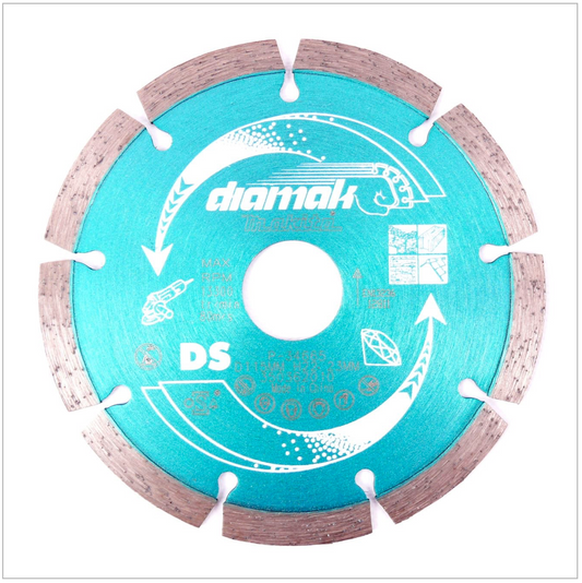 Makita DIAMAK 115 mm x 22,23 mm Diamantscheibe Sägeblatt P-34665 - Toolbrothers