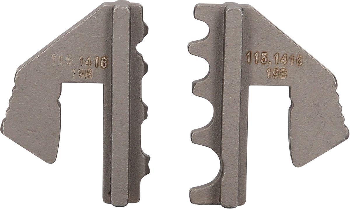 KS TOOLS Paar Crimp-Einsätze für nicht isolierte Kabelösen, Ø 0,5 - 10 mm  ( 115.1416 ) - Toolbrothers