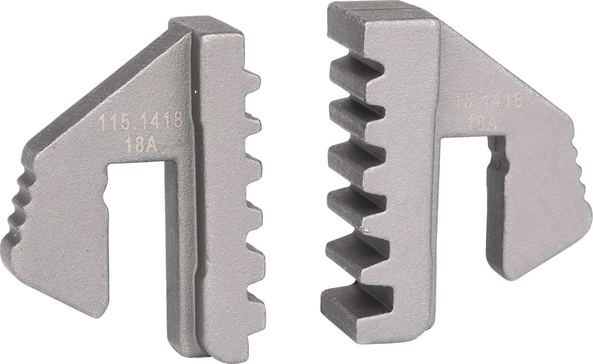 KS TOOLS Paar Crimp-Einsätze für Aderendhülsen, Ø 0,5 - 4 mm  ( 115.1418 ) - Toolbrothers