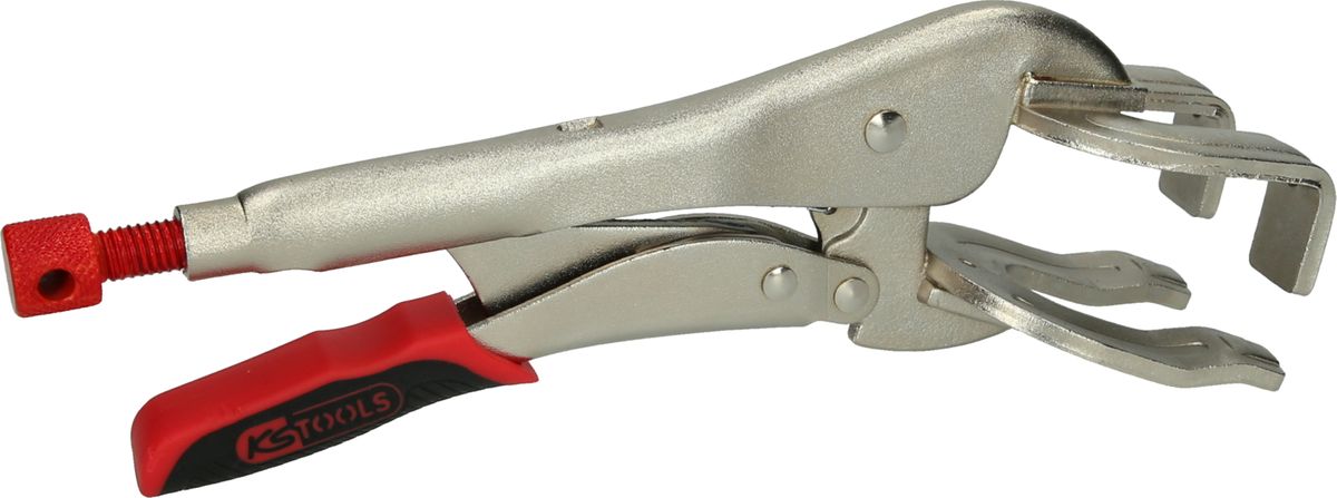 KS TOOLS Schweiß-Gripzange mit Easy-Release, 65mm, L=260mm ( 115.2079 ) - Toolbrothers