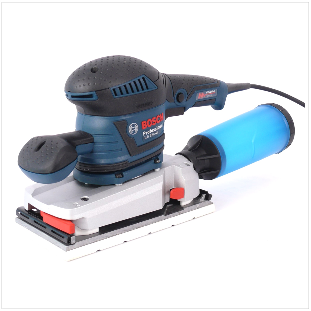 Bosch GSS 280 AVE Professional Schwingschleifer mit Microfilterbox und Zusatzhandgriff - Toolbrothers