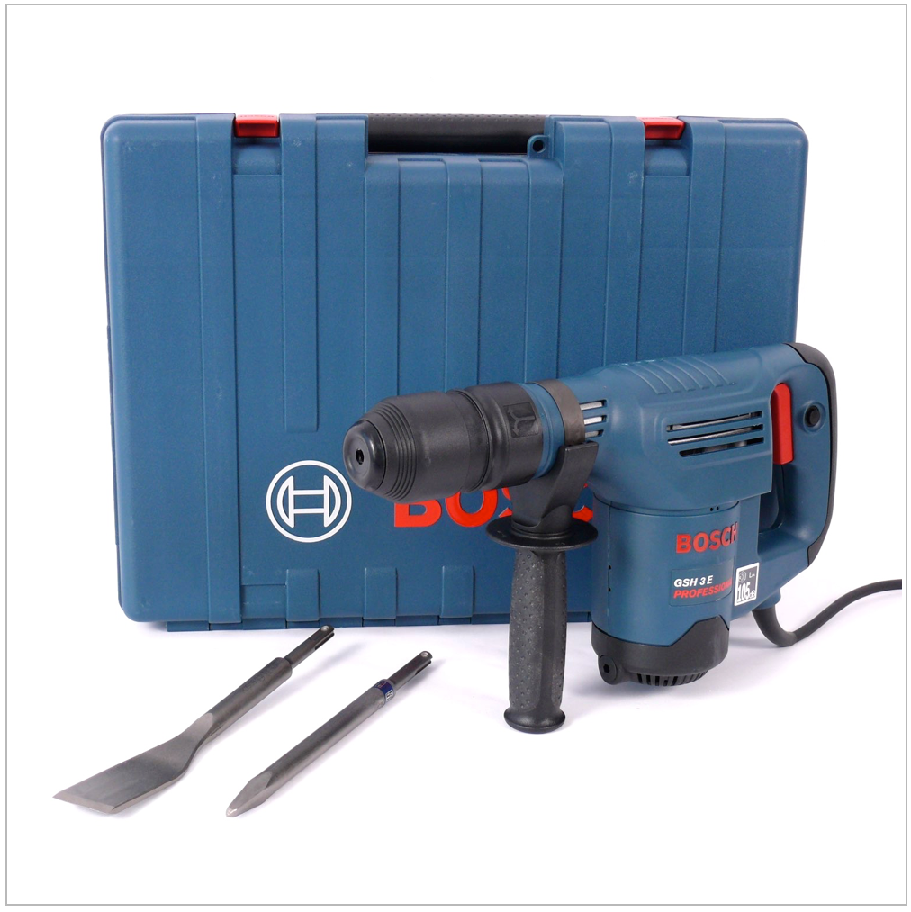 Bosch Professional GSH 3 E Schlaghammer 650 W Nennaufnahmeleistung 2,6 Joule ( 0611320703 ) - Toolbrothers