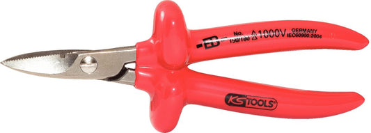 KS TOOLS 1000V Elektrikerschere, 180mm ( 117.1206 ) - Toolbrothers