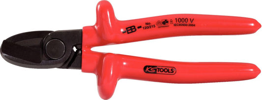 KS TOOLS 1000V Einhand-Kabelschneider, 215mm ( 117.1259 ) - Toolbrothers