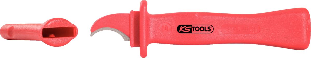 KS TOOLS Absetzmesser mit Schutzisolierung, 165mm ( 117.1394 ) - Toolbrothers