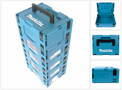 Makita Makpac 2 Transportbox Systemkoffer 5er Set - Toolbrothers