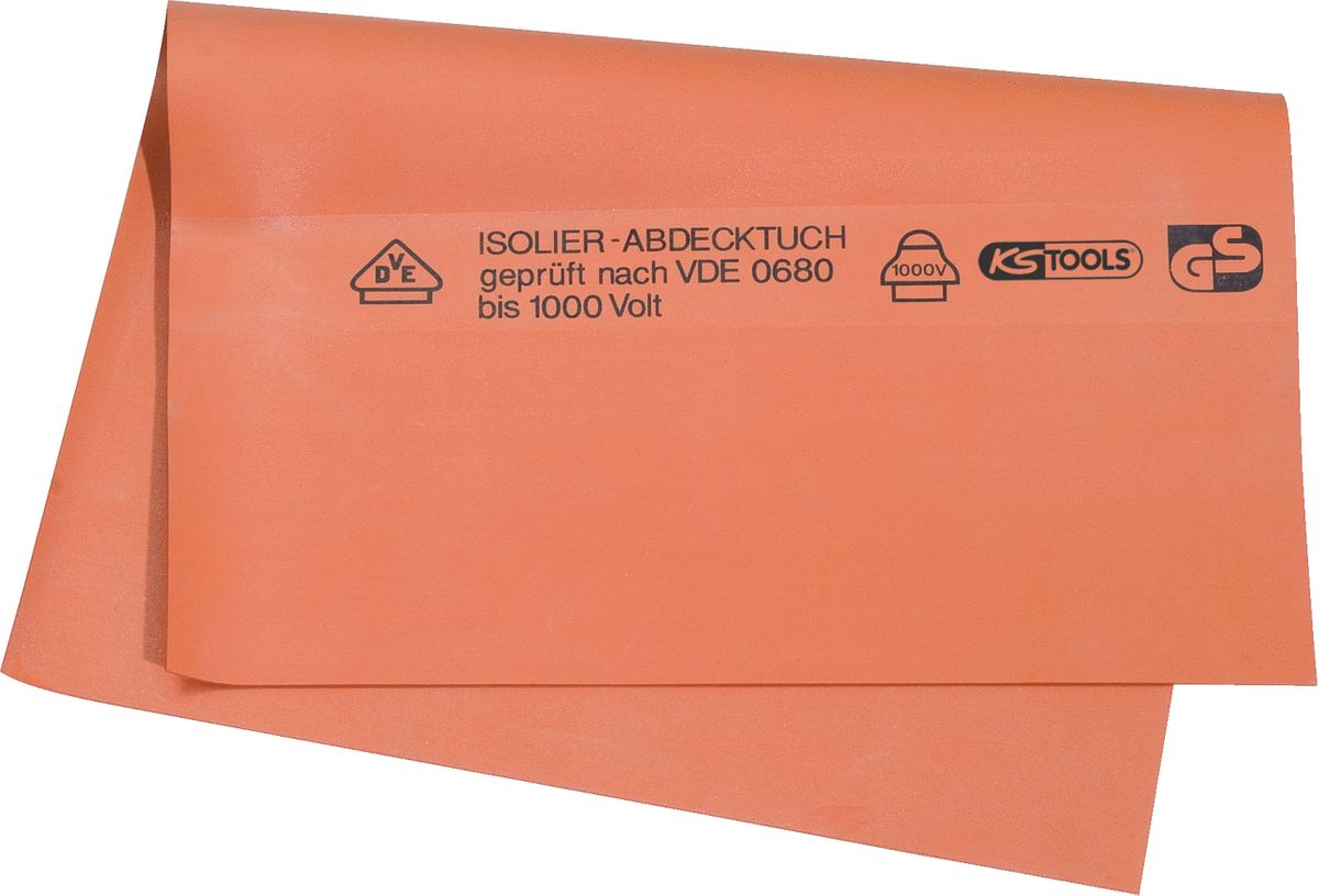 KS TOOLS Gummi-Abdecktuch mit Schutzisolierung, Stärke 1,0, 250mm ( 117.1652 ) - Toolbrothers