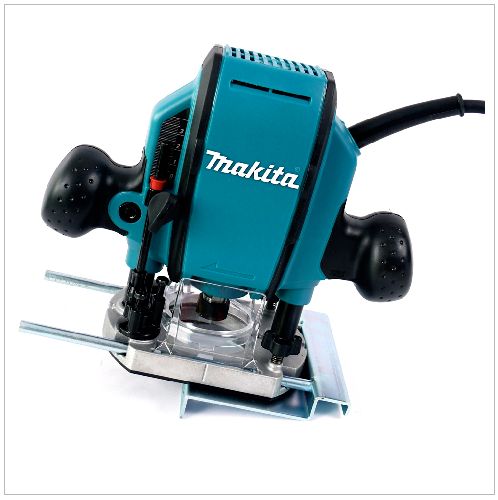 Makita RP 0900 K - 900 Watt Oberfräse 8 mm im Alu Werkzeugkoffer - Toolbrothers