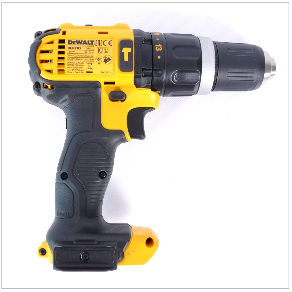 DeWalt DCD 785 N - Akku Schlagbohrschrauber 18V 60Nm im Werkzeugkoffer - Toolbrothers