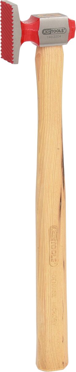 KS TOOLS Karosserie-Riffelhammer, 30x45mm  ( 140.2204 ) - Toolbrothers