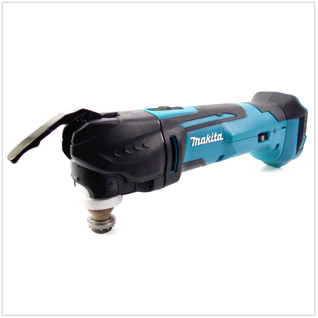 Makita DTM 51 RM1J3 18V Li-ion Akku Multifunktion Werkzeug mit Akku, Ladegerät und Zubehör im MAKPAC - Toolbrothers