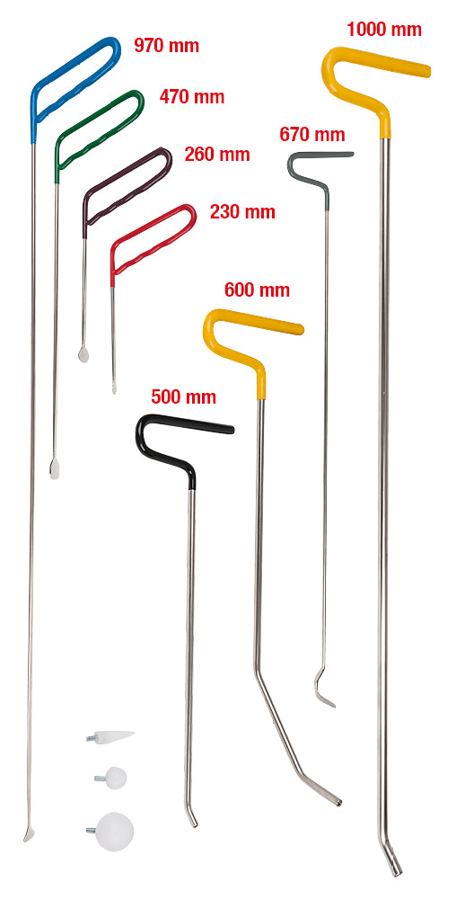 KS TOOLS Ausbeuleisen-Satz, 11-tlg ( 140.2490 ) - Toolbrothers