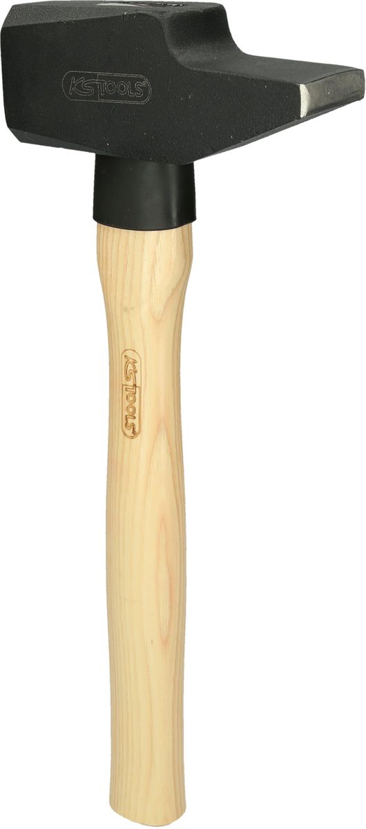 KS TOOLS Schlosserhammer, Hickory-Stiel, französische Form, 2500g ( 142.1250 ) - Toolbrothers