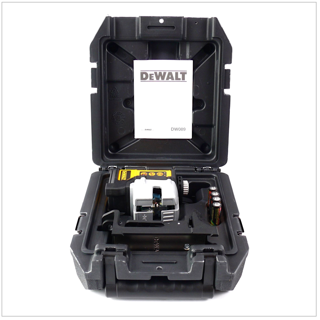 DeWalt DW 089 K Selbstnivellierender Multilinien - Laser - Toolbrothers