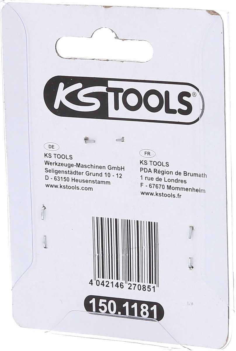 KS TOOLS Hon-Stein-Satz, Länge: 28,5 mm, für 150.1180, 2-tlg ( 150.1181 ) - Toolbrothers