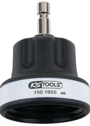 KS TOOLS Kühlsystem-Adapter M46 x 3,0, weiß ( 150.1955 ) - Toolbrothers