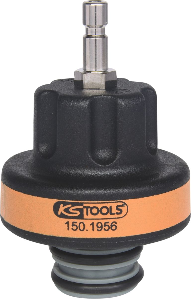 KS TOOLS Kühlsystem-Adapter M52,5 x 3,0, orange ( 150.1956 ) - Toolbrothers